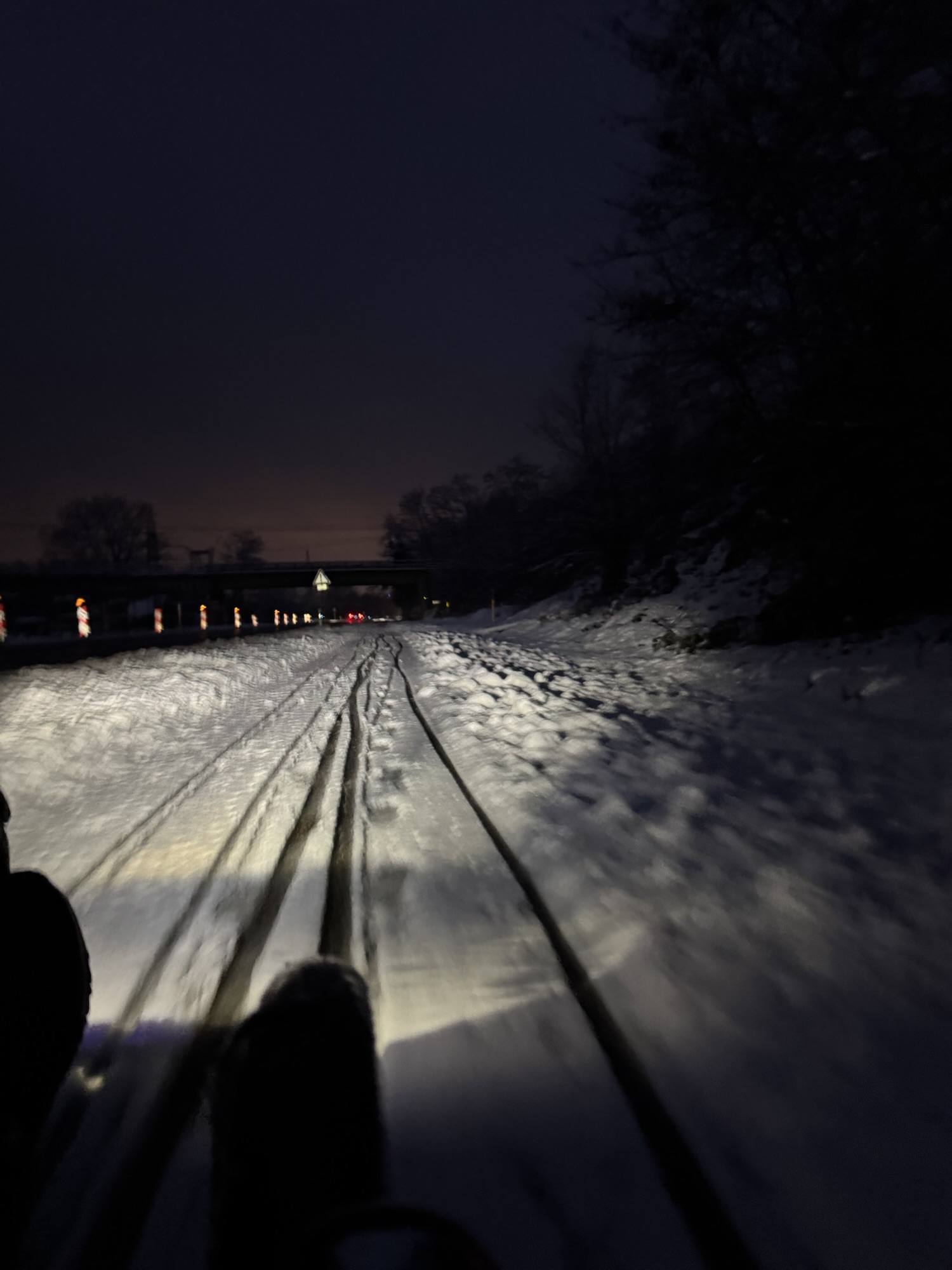 #Schnee, #Eis, #nennmichnichtradweg, #warumichradfahre, #Gefahr,