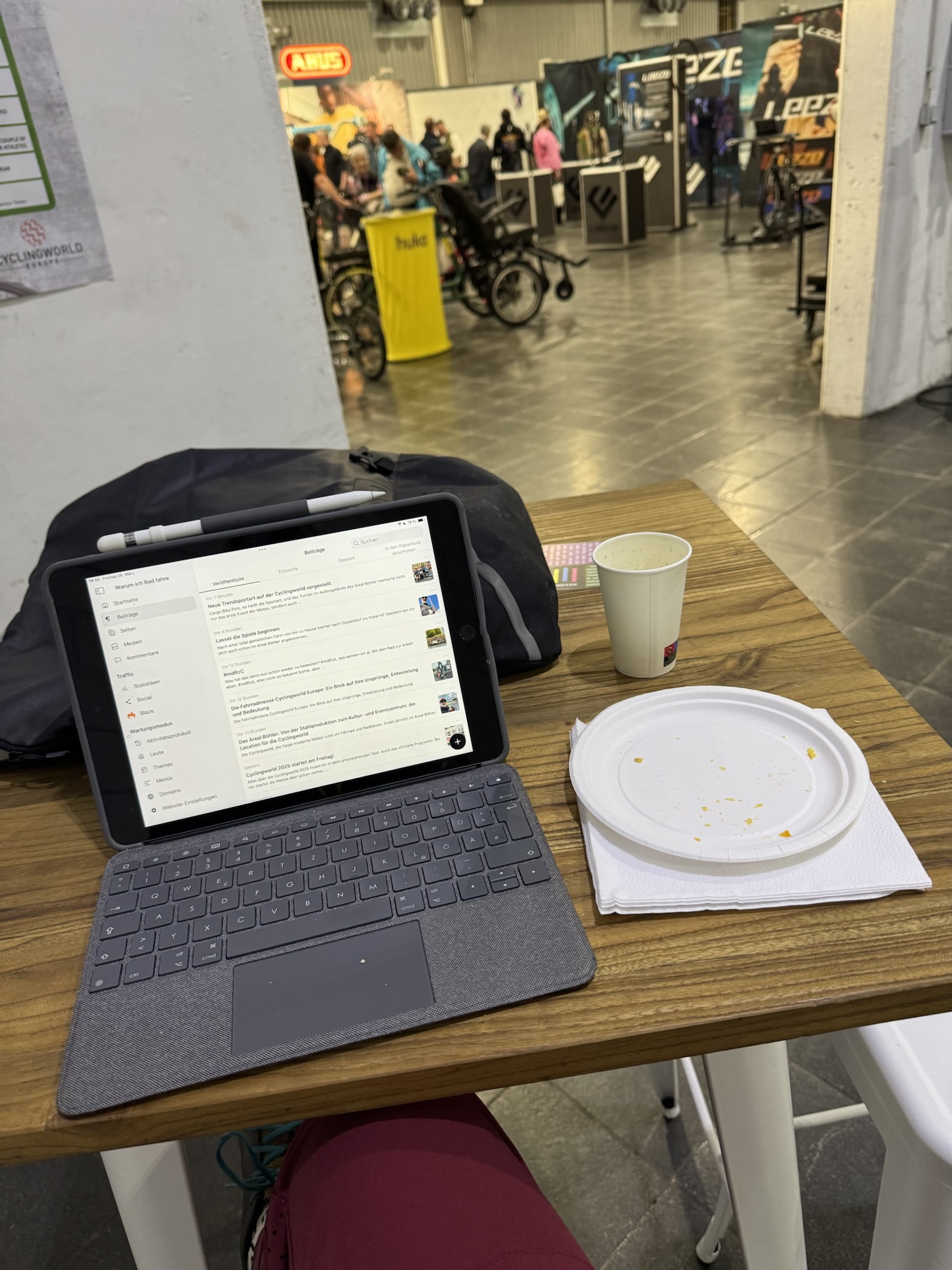 Kollegenbeitrag: Cyclingworld Europe 2025 – der Samstag