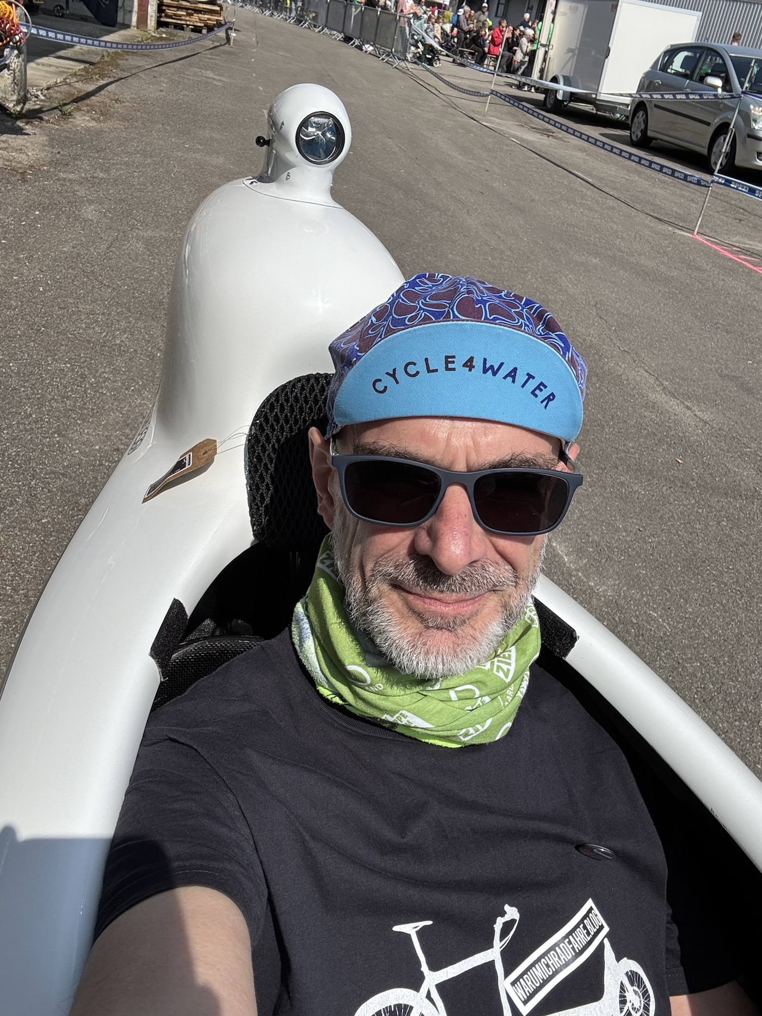 Ach ja, Rad gefahren bin ich übrigens auch