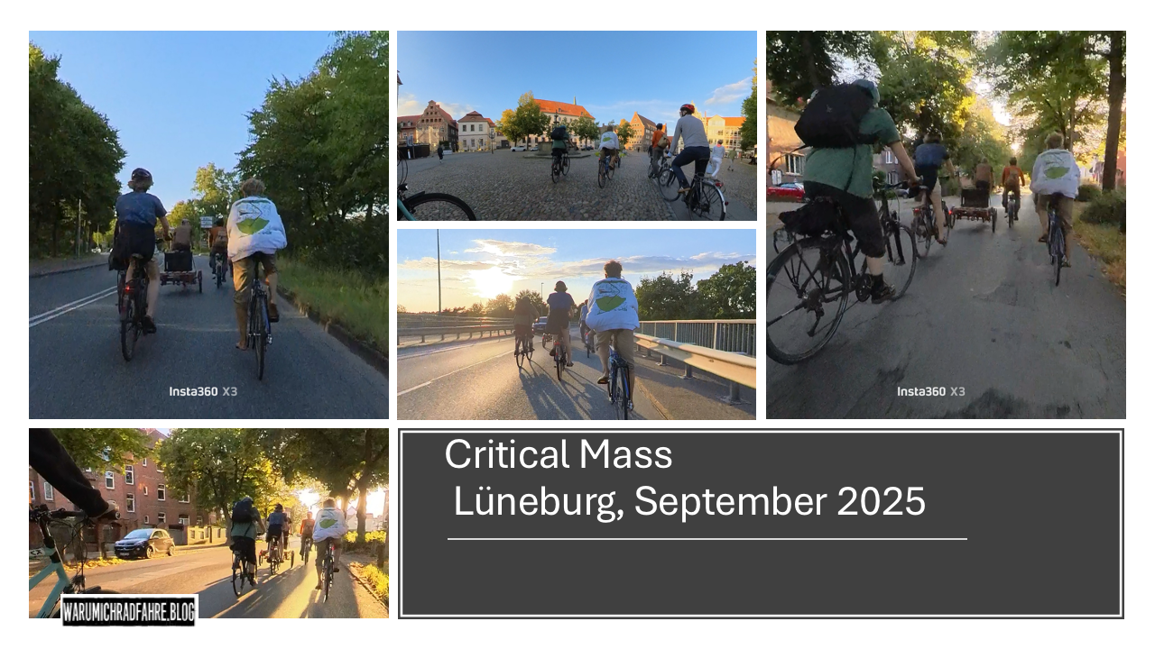 Critical-Mass-Lächeln und Wasserturm Gänsehaut