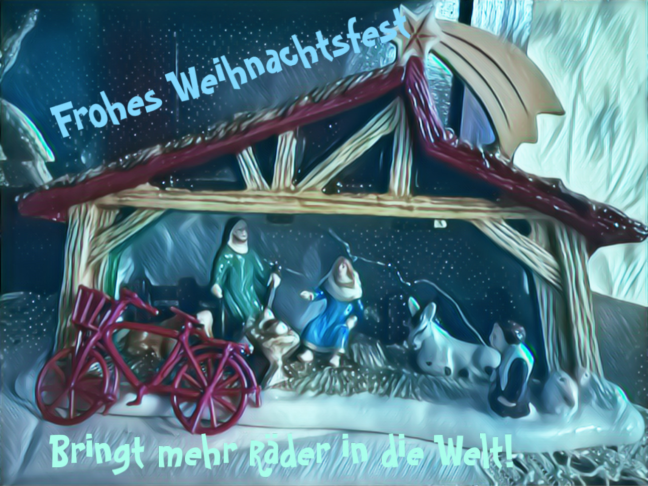 Schenken macht glücklich – Radfahren auch! Ein Tourbericht