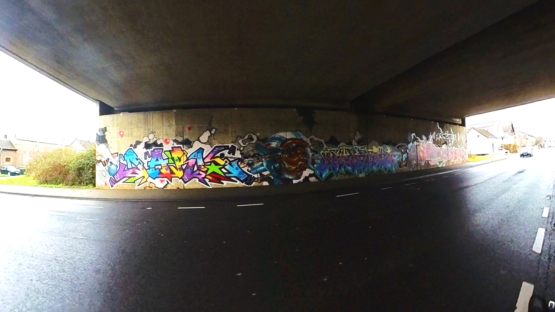 Kein Stopp nötig: Wie 360-Grad-Action die Street Art einfängt