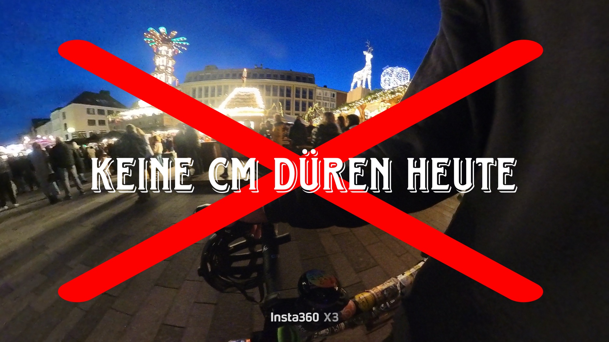 Heute keine Critical Mass Düren
