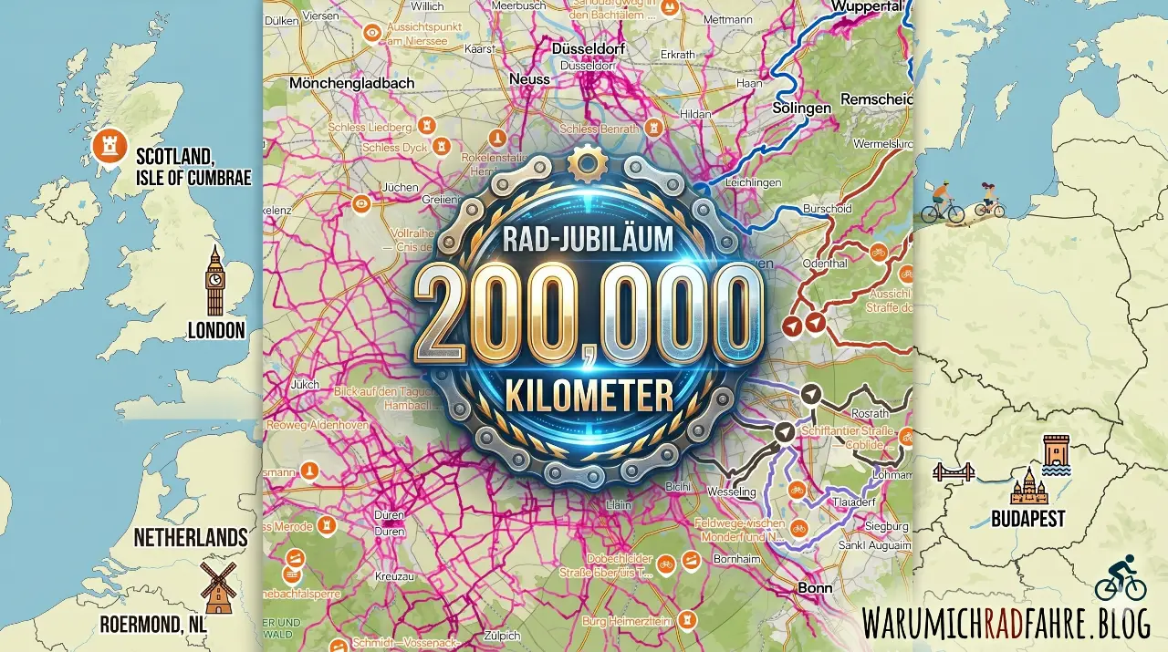 200.000 km Freiheit: Was ich in 15 Jahren auf dem Rad gelernt habe