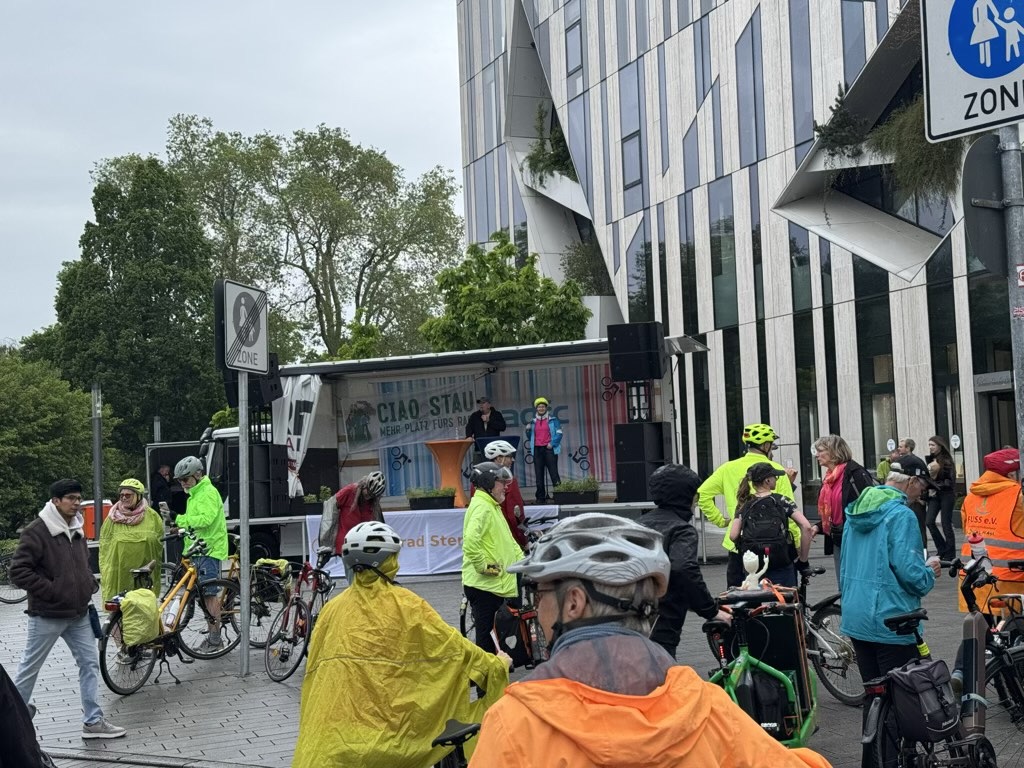 🟩⬜🟥 LIVE: NRW Fahrrad Sternfahrt Düsseldorf 2026 ⭐