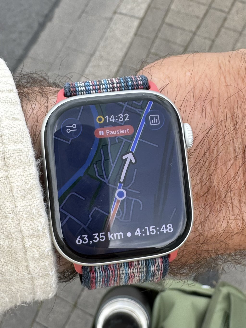 Komoot & Apple Watch: Akku sparen bei der Radnavigation