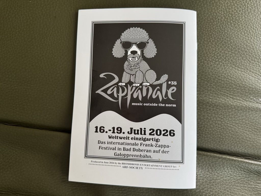 The Torture stops in 28 days: Zappanale 2026 Countdown
